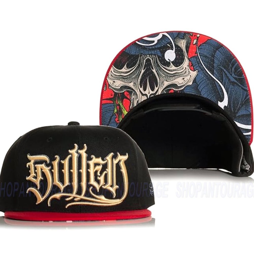 Sullen Art Collective Remo Skull SCA5748 New Snapback Men`s Flat Snapback Hat